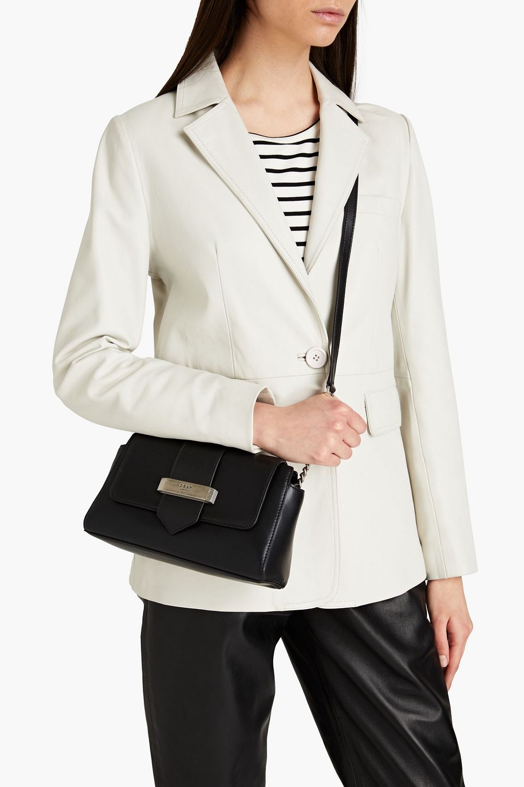 DKNY Val leather shoulder bag