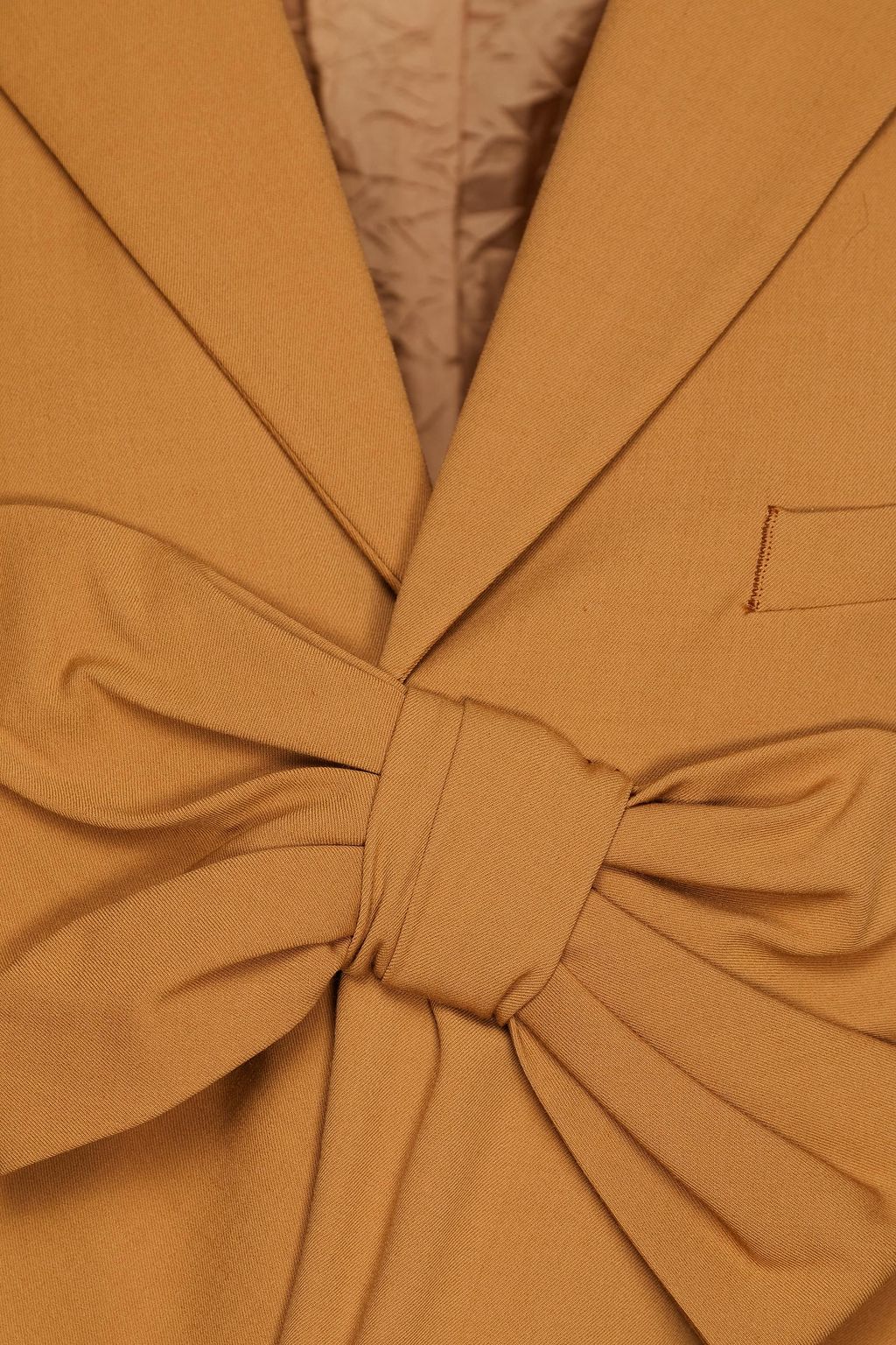 REDVALENTINO Bow-embellished twill blazer