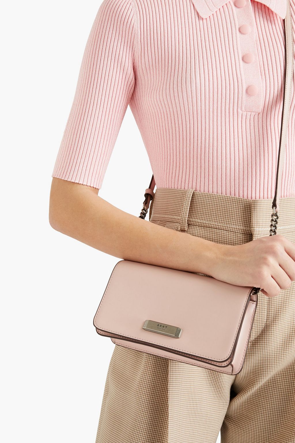 DKNY Val leather shoulder bag