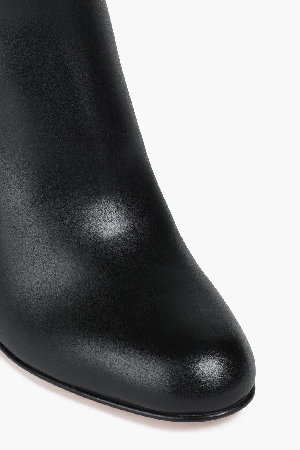 RED(V) Leather knee boots