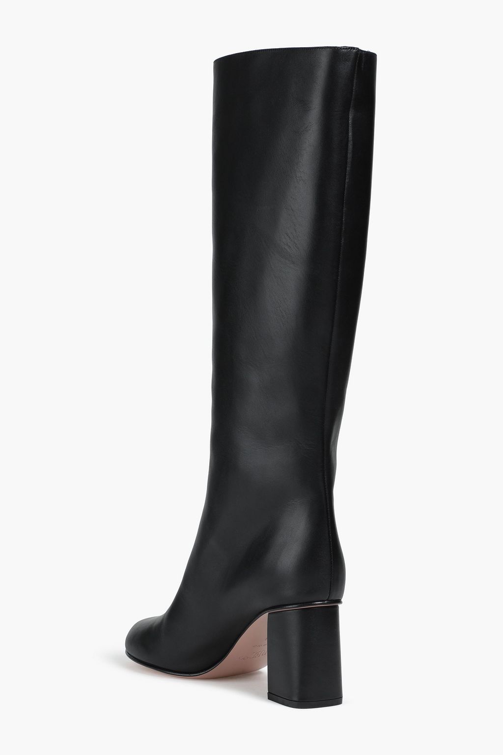RED(V) Leather knee boots