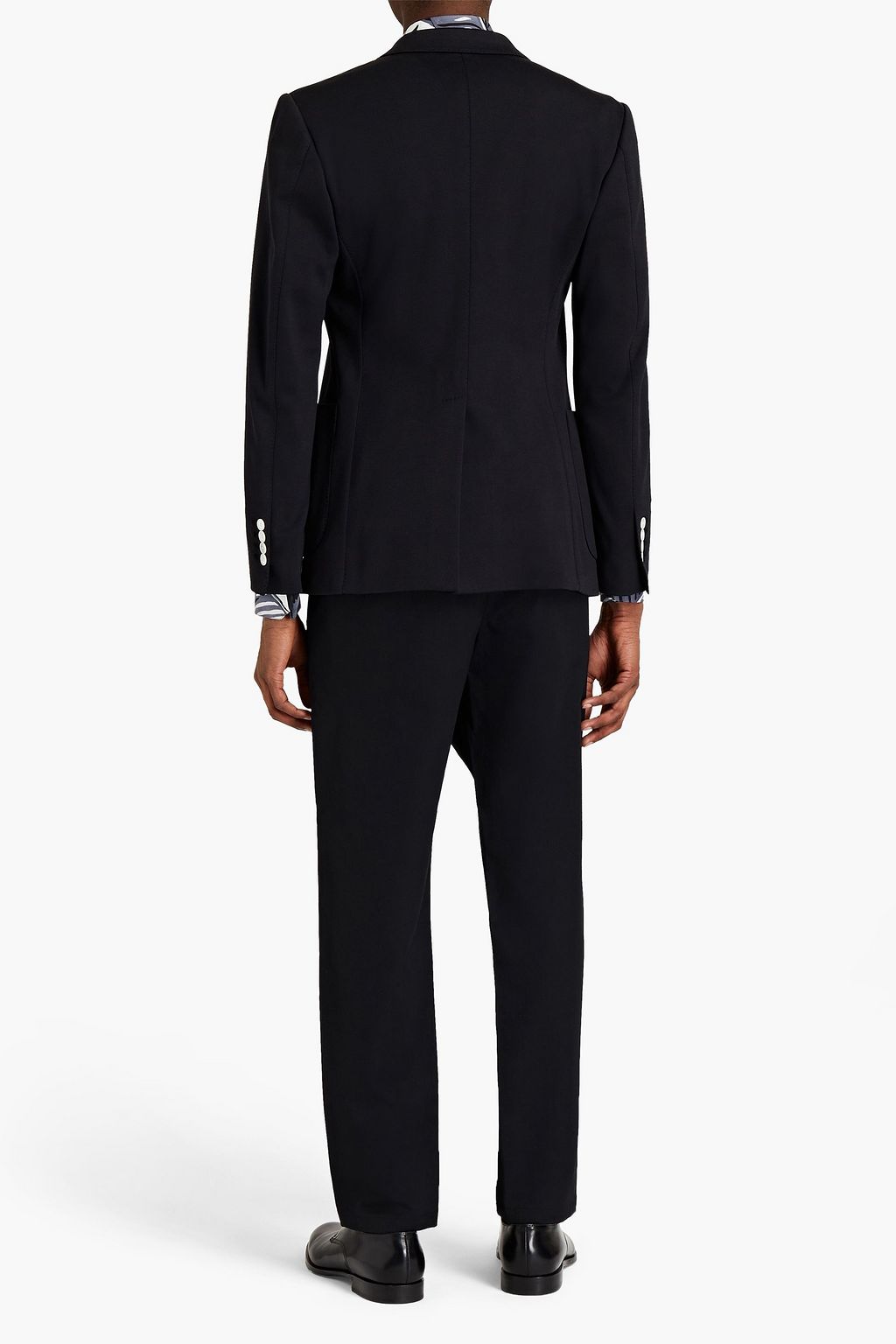 DOLCE&GABBANA Embroidered cotton-blend jersey blazer