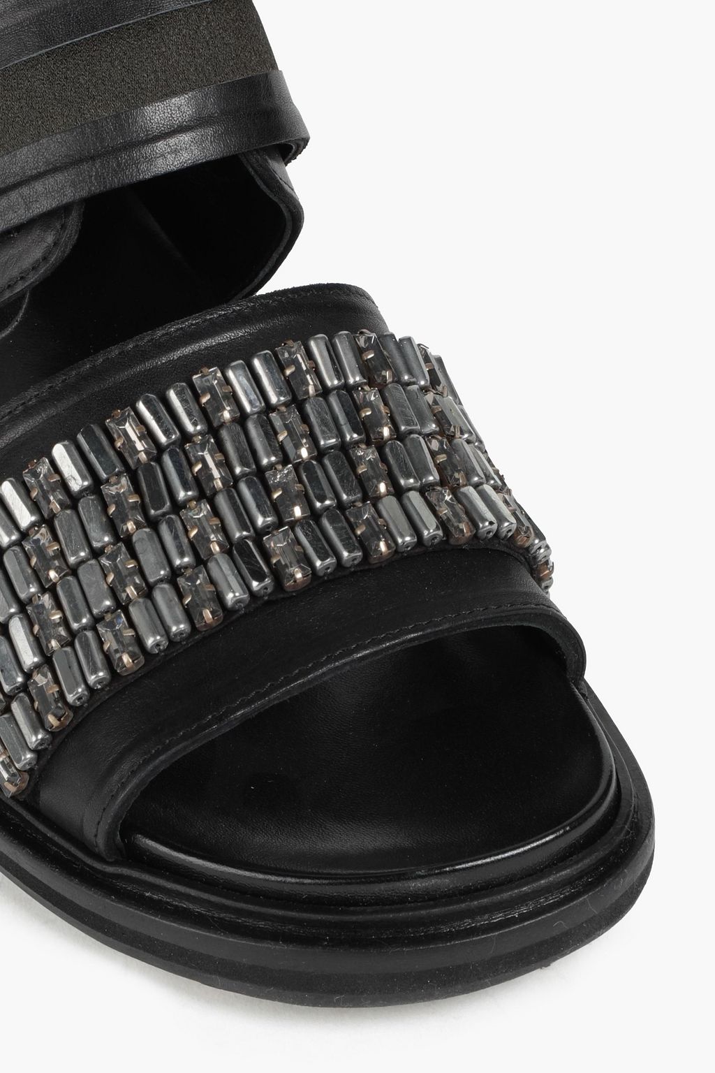 MARNI Embellished leather sandals