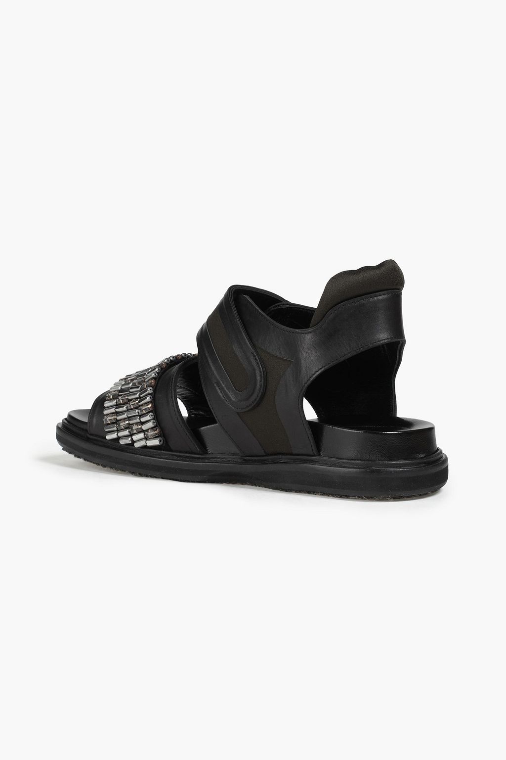 MARNI Embellished leather sandals