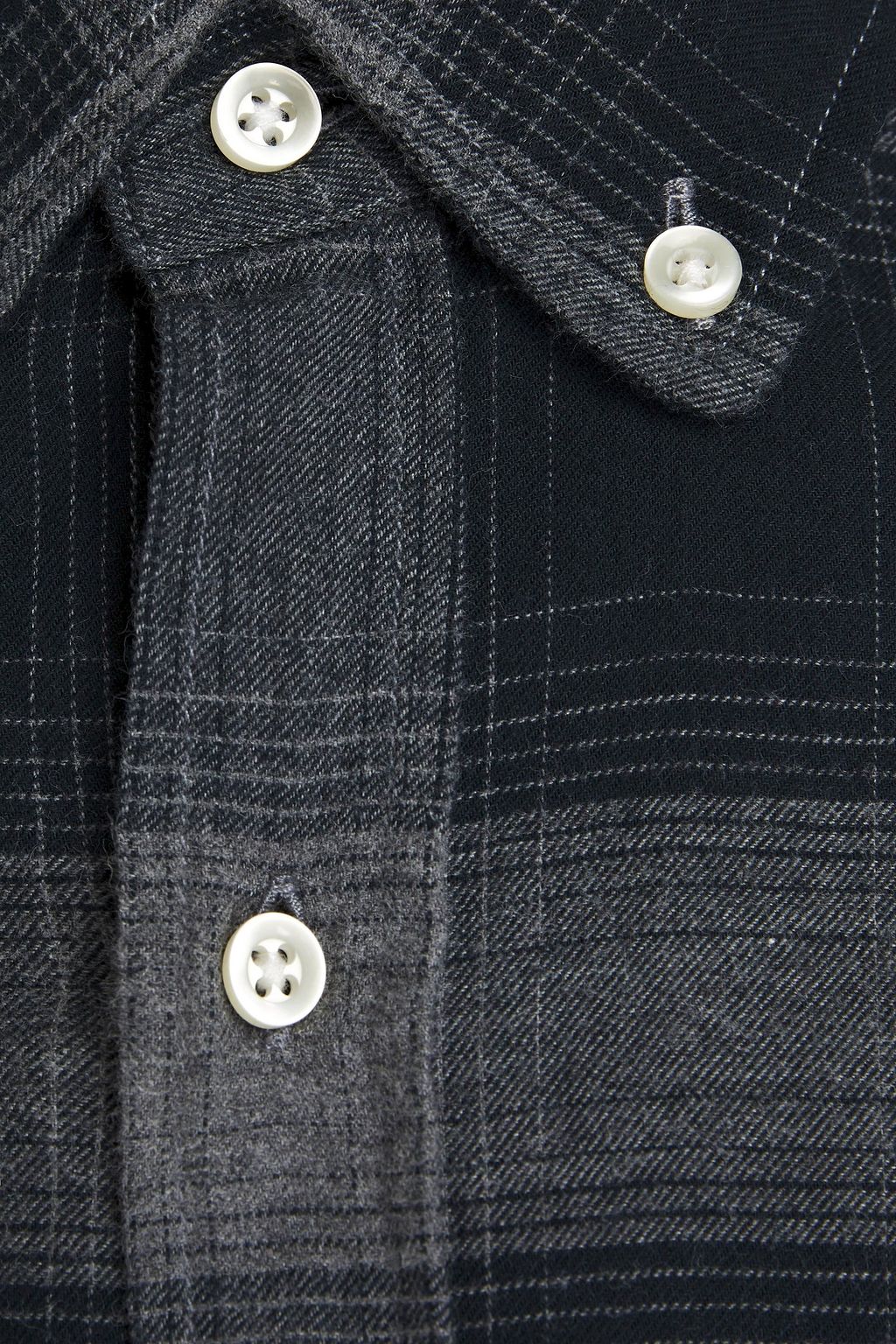 OFFICINE GÉNÉRALE BD checked cotton-flannel shirt