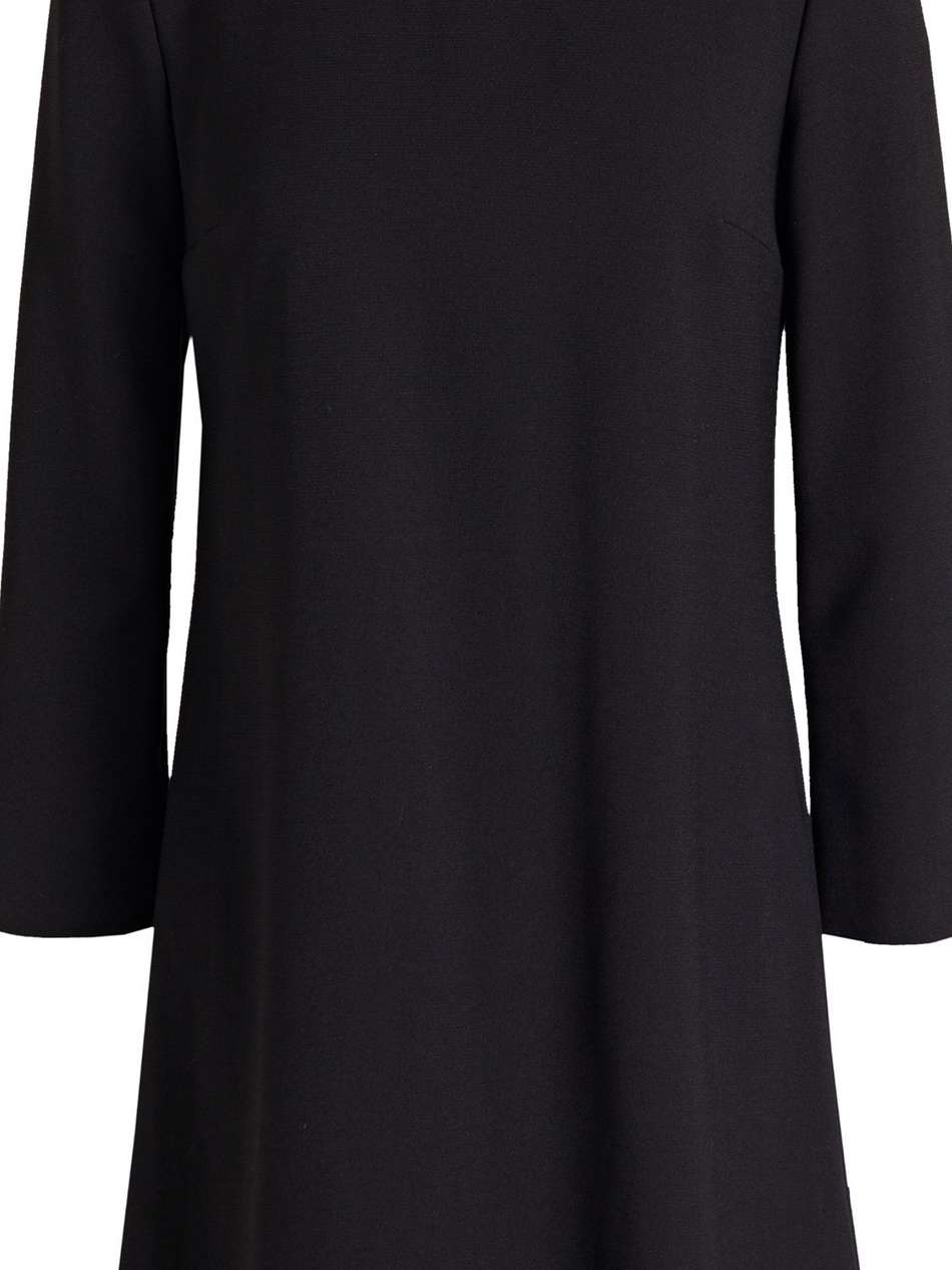 appliquéd stretch-crepe mini dress
