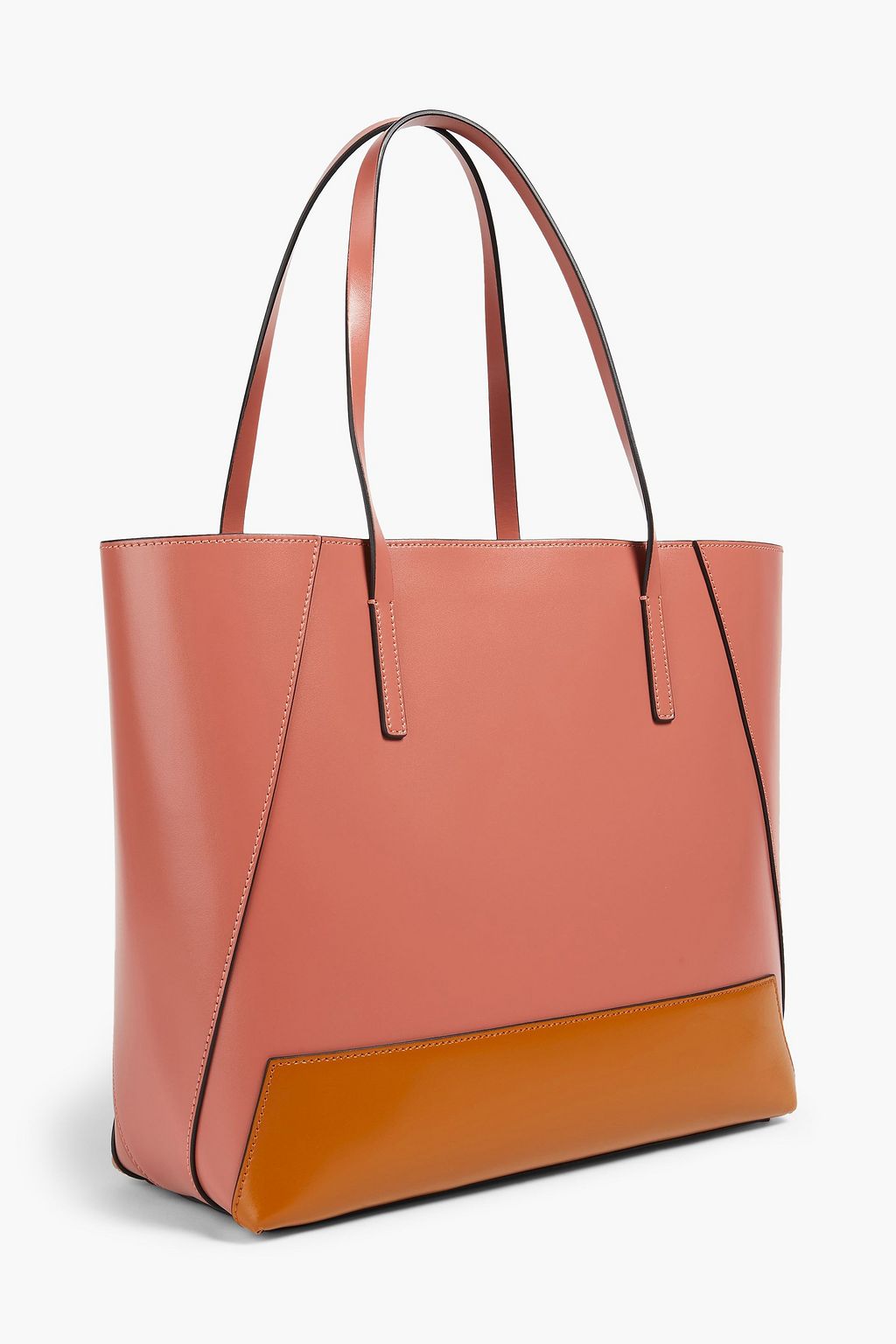 MARNI Two-tone leather tote