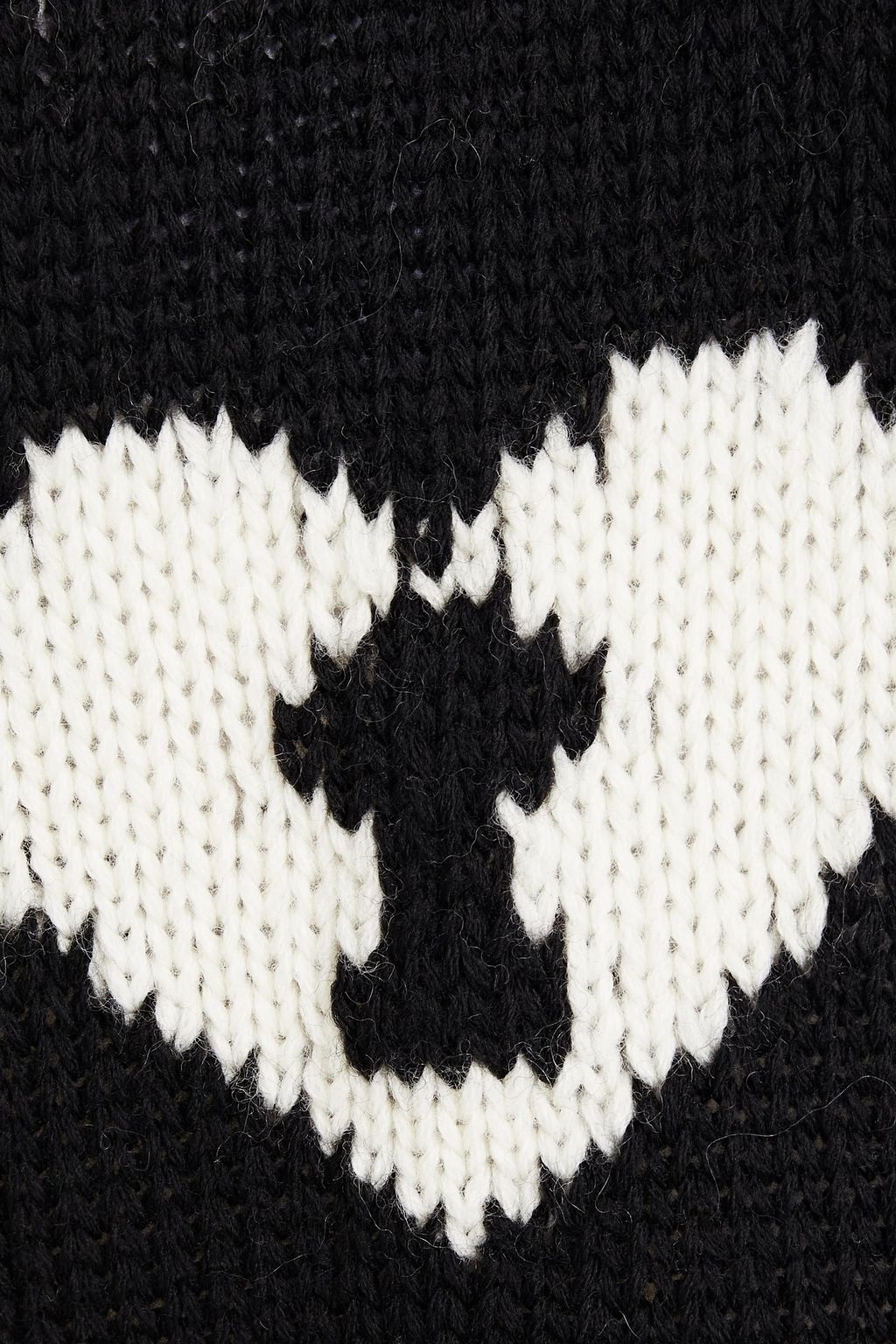 REDVALENTINO Intarsia wool sweater