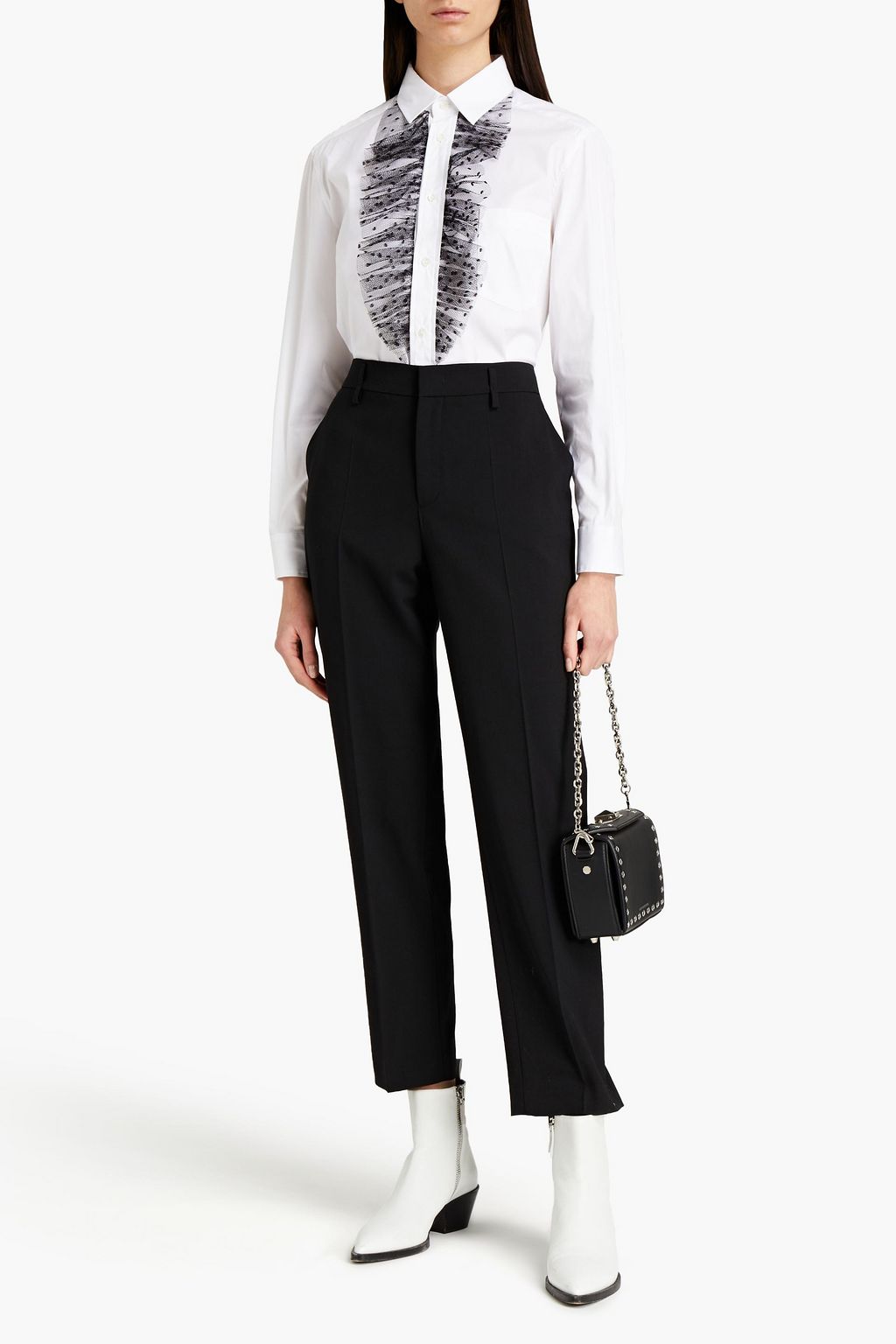 REDVALENTINO Canvas tapered pants