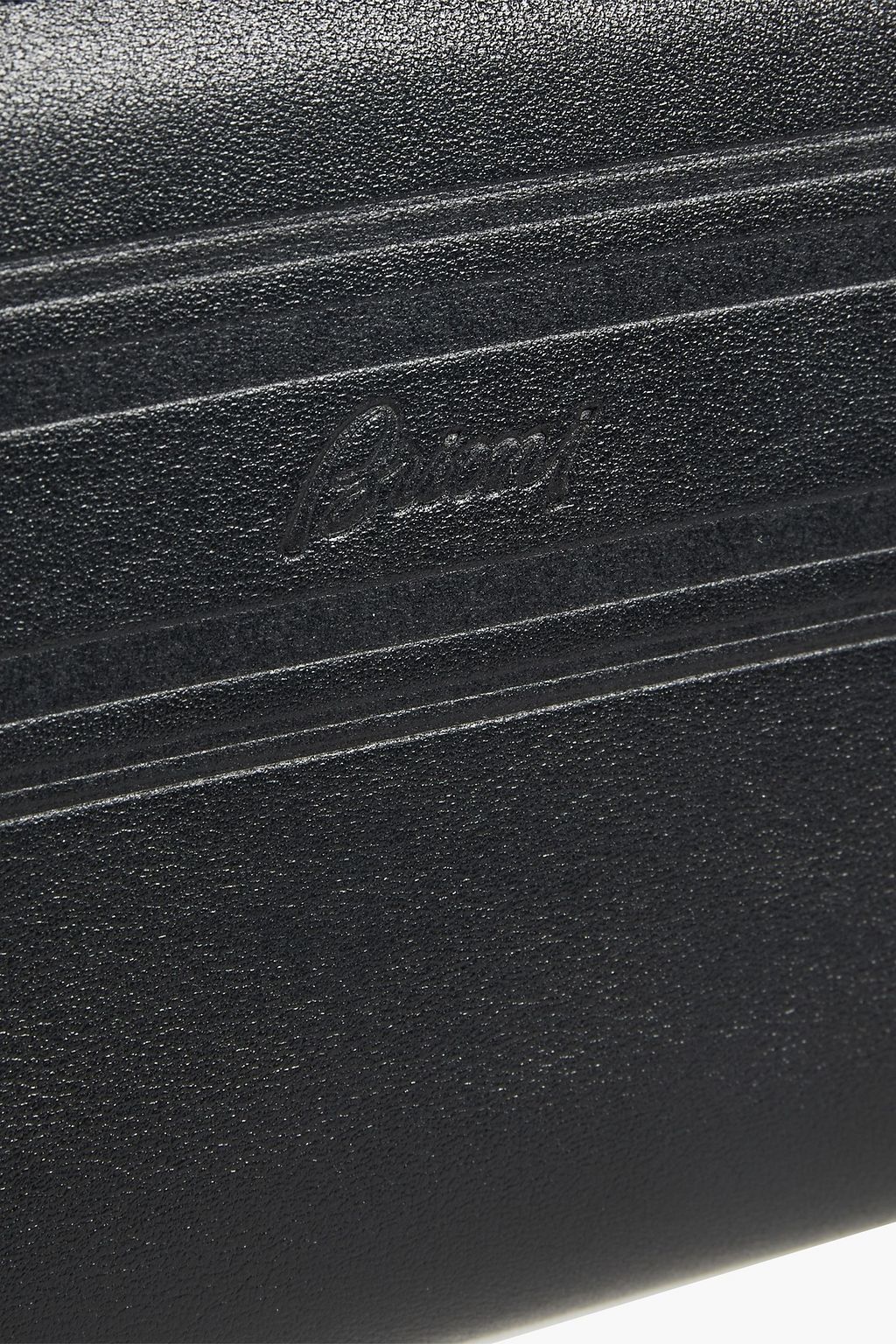BRIONI Leather continental wallet