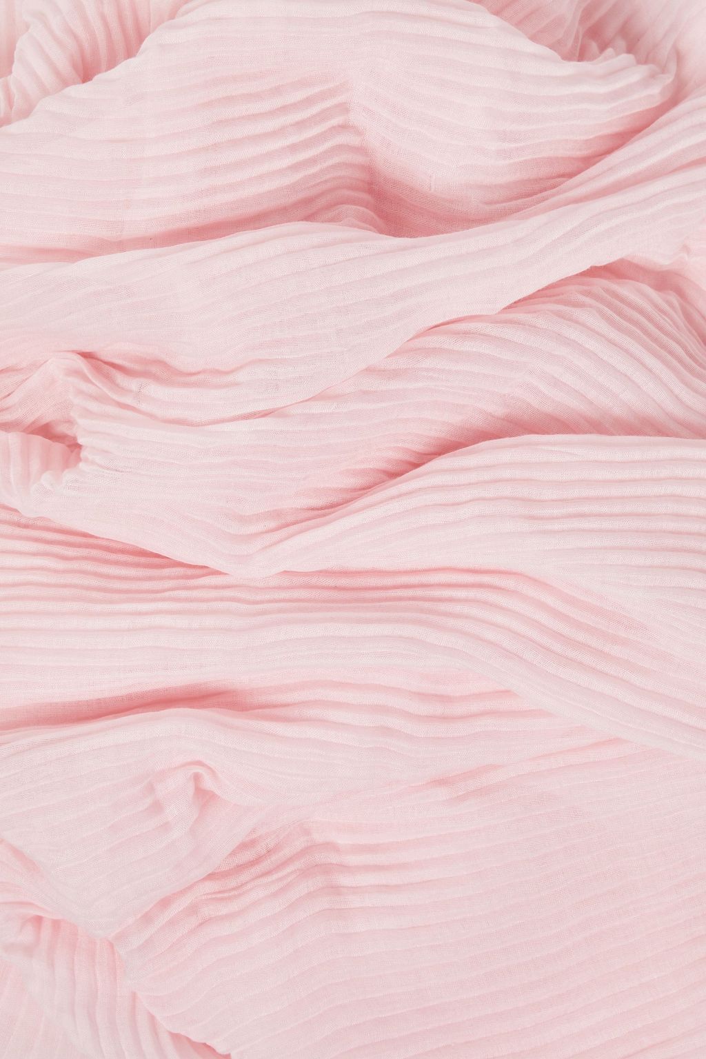 CLAUDIE PIERLOT Plissé-gauze scarf