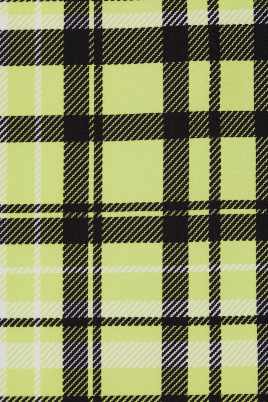 ALICE + OLIVIA Embellished checked crepe mini skirt