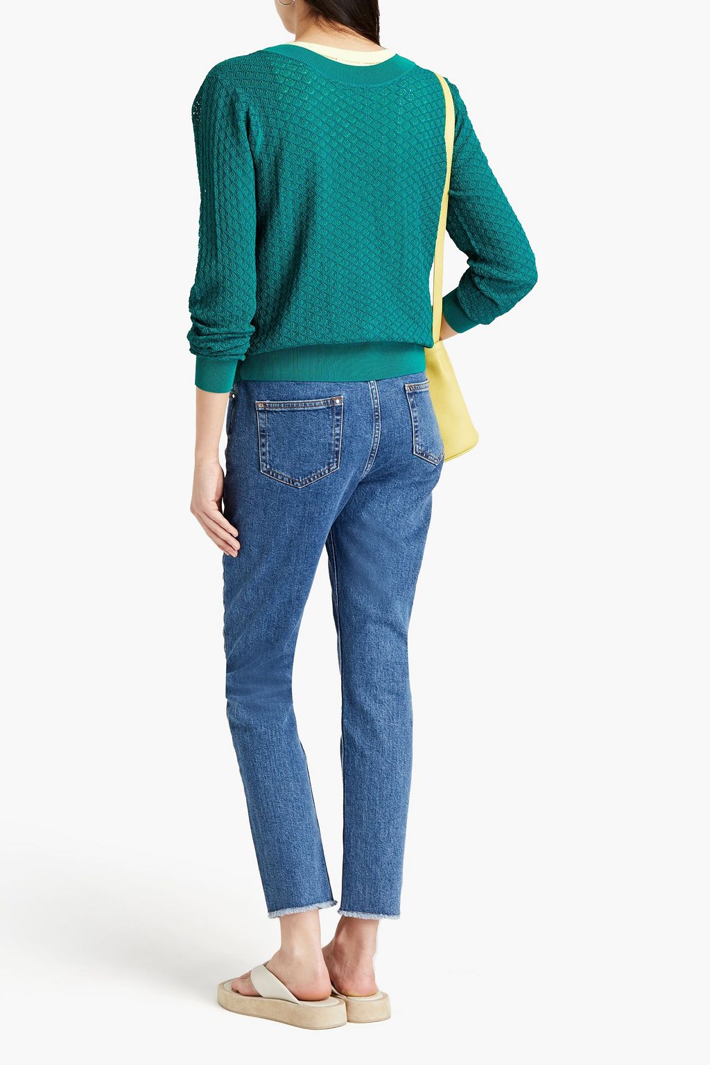 CLAUDIE PIERLOT Crochet-knit cardigan