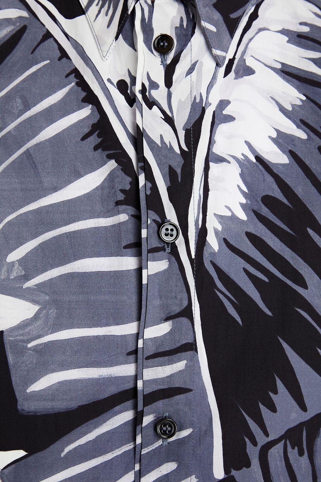DOLCE & GABBANA Printed cotton-poplin shirt