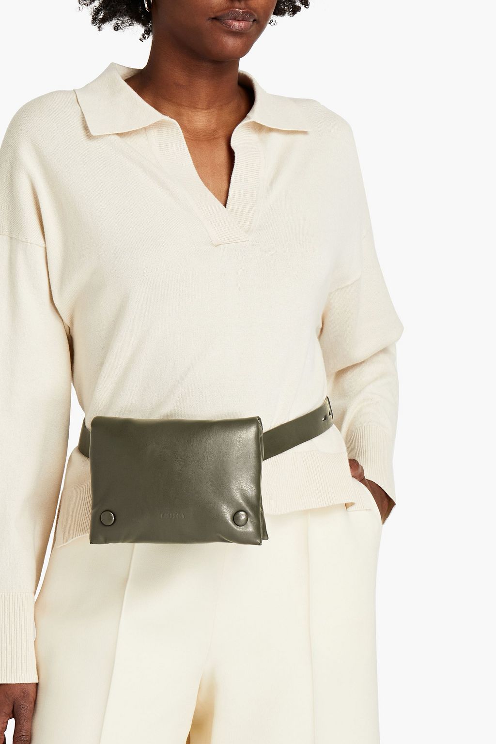NANUSHKA Vegan leather belt bag