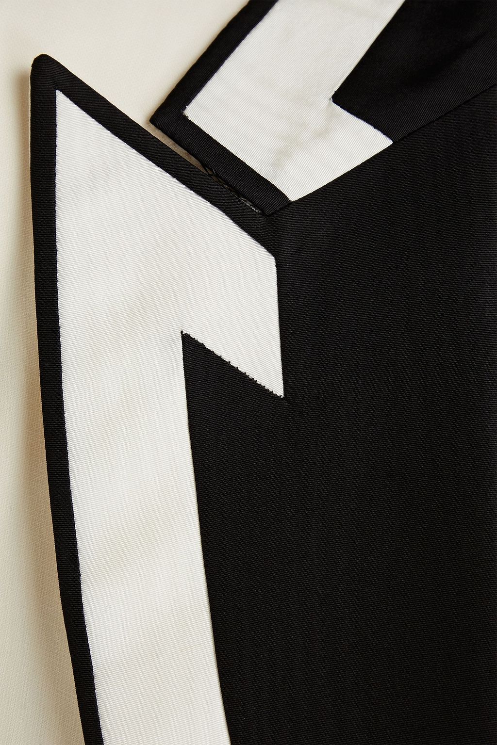 DOLCE&GABBANA Wool and silk-blend crepe tuxedo jacket