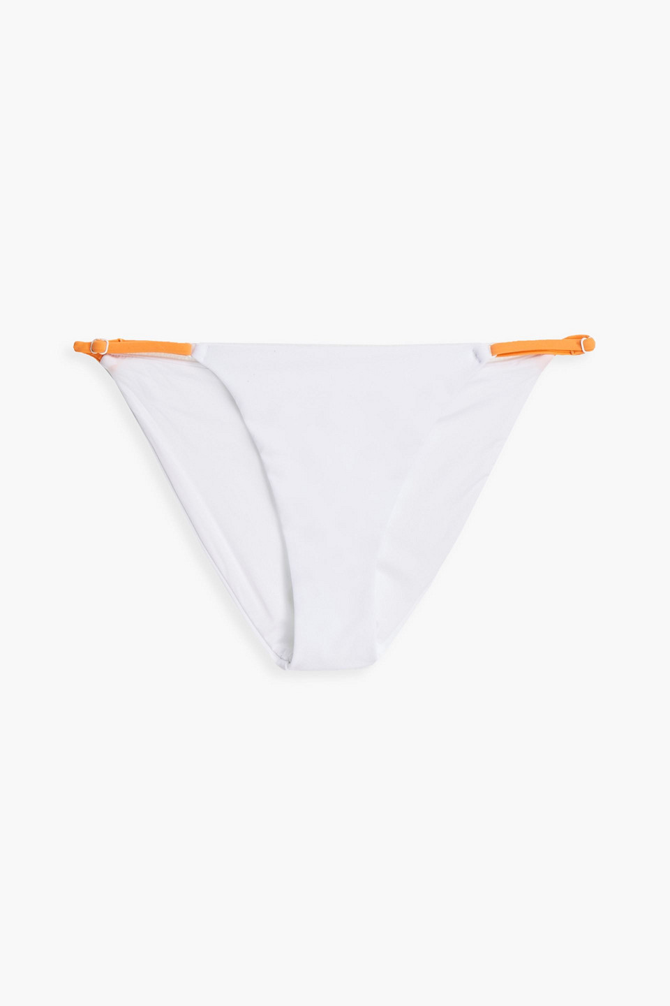 Onia Hannah Tricot Bikini Bottom In White Papaya