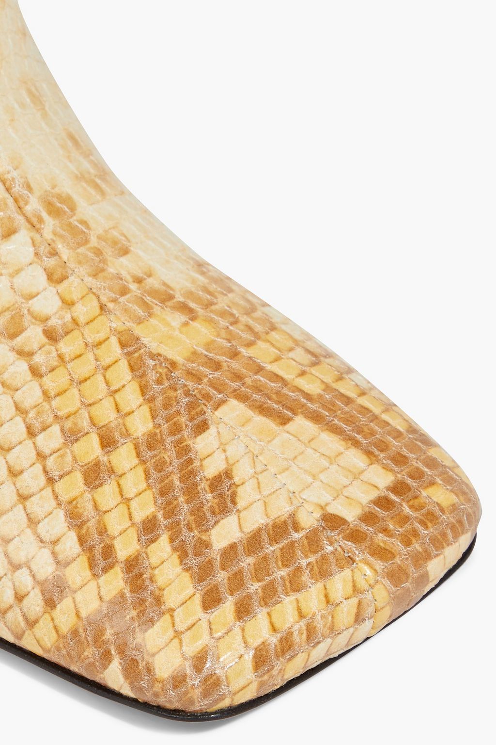 PROENZA SCHOULER Snake-effect leather ankle boots