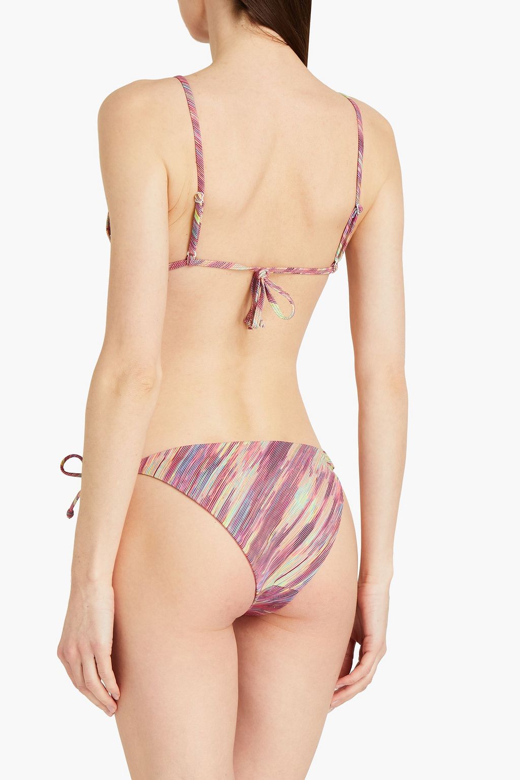 ONIA Kate printed low-rise bikini briefs