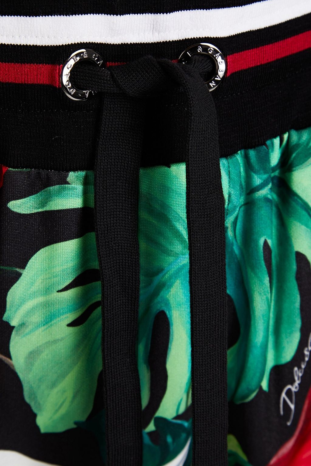 DOLCE & GABBANA Floral-print jersey track pants