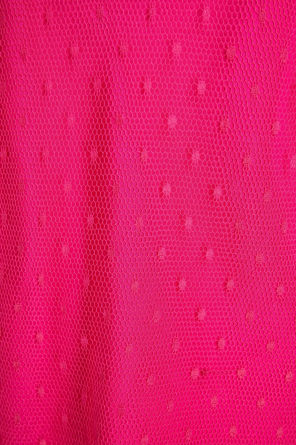 REDVALENTINO Pussy-bow point d'esprit blouse