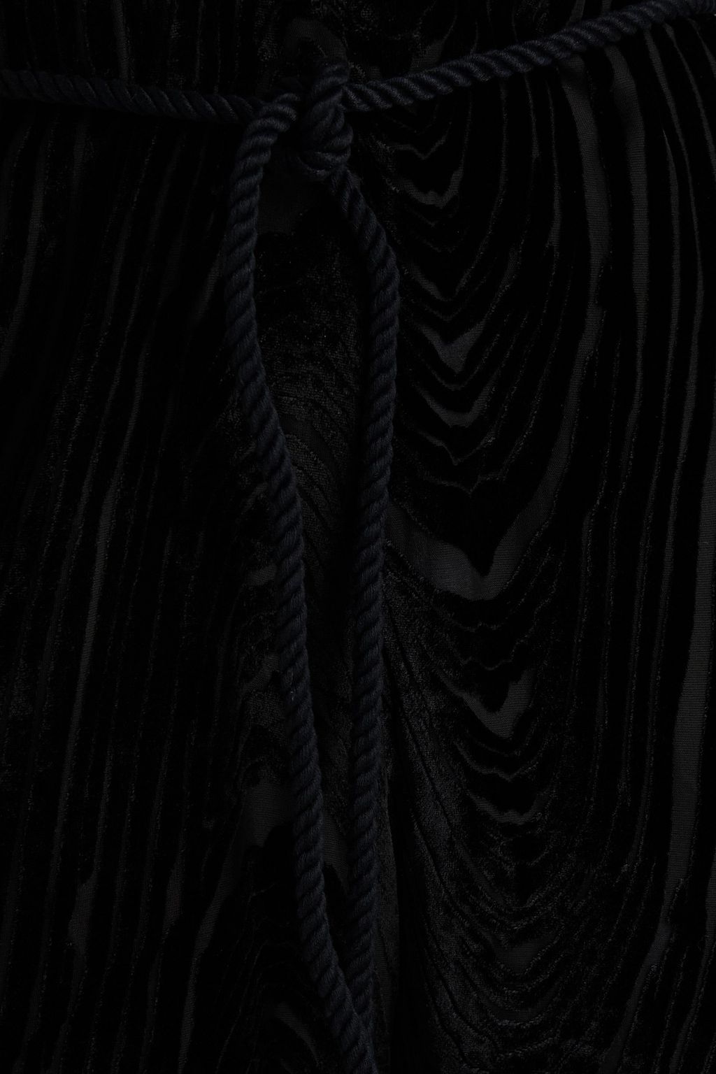 NANUSHKA Devoré-velvet wide-leg pants