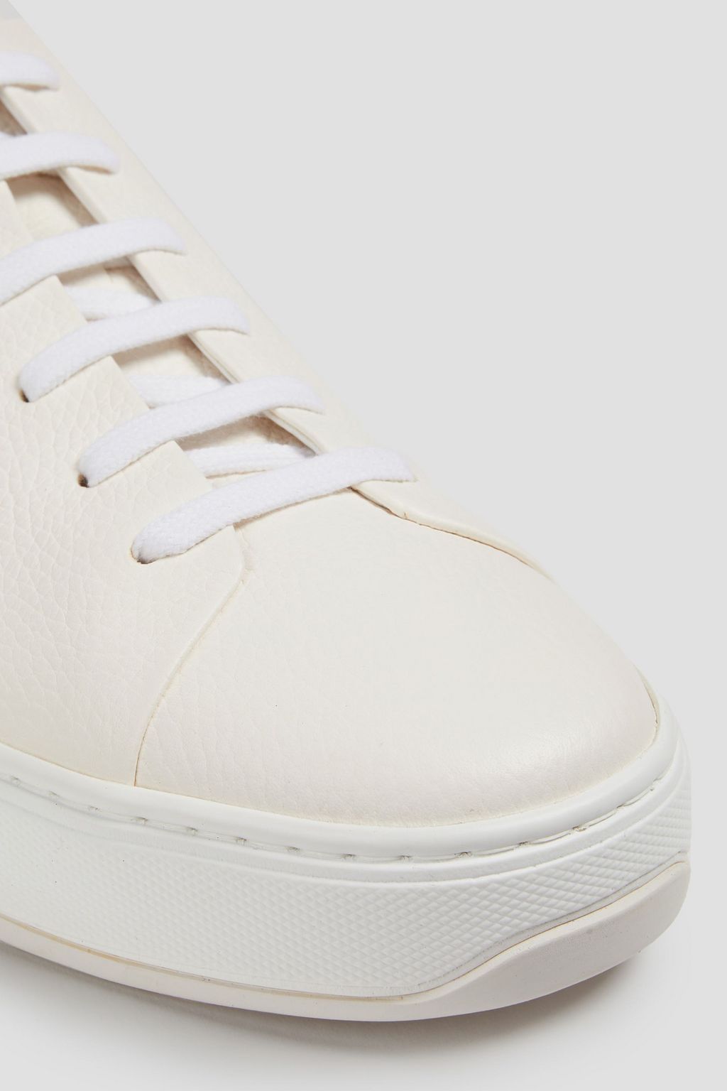 TOD'S Pebbled-leather sneakers
