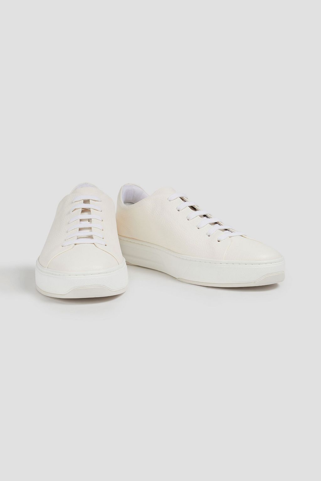 TOD'S Pebbled-leather sneakers