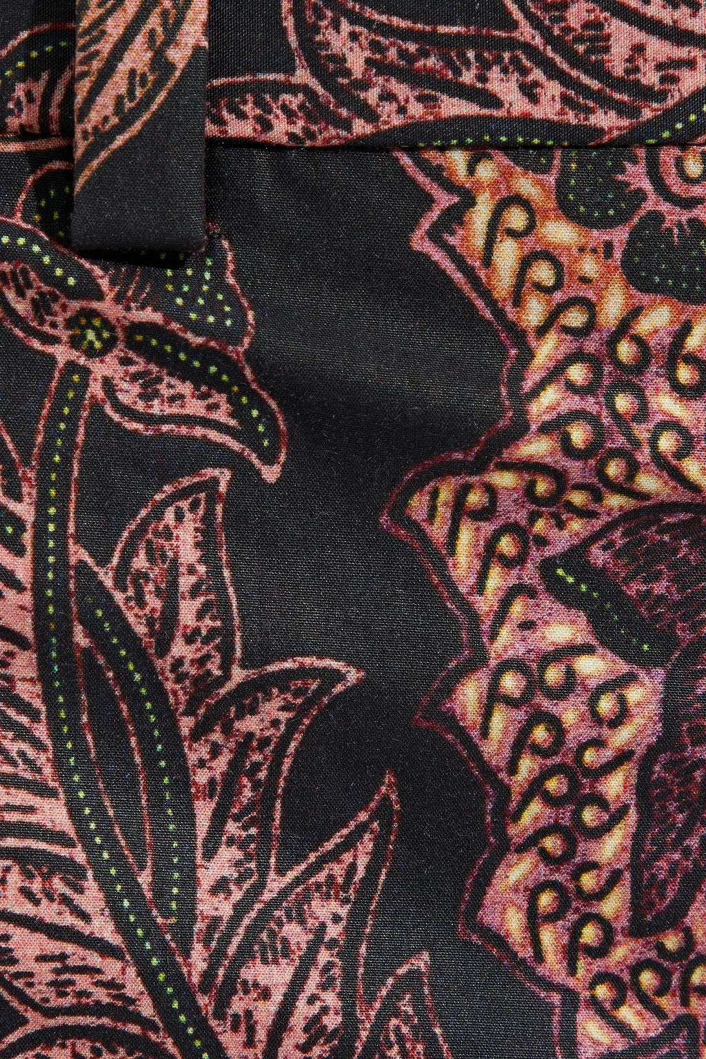 ISABEL MARANT Meo Rosewood printed cotton-poplin tapered pants