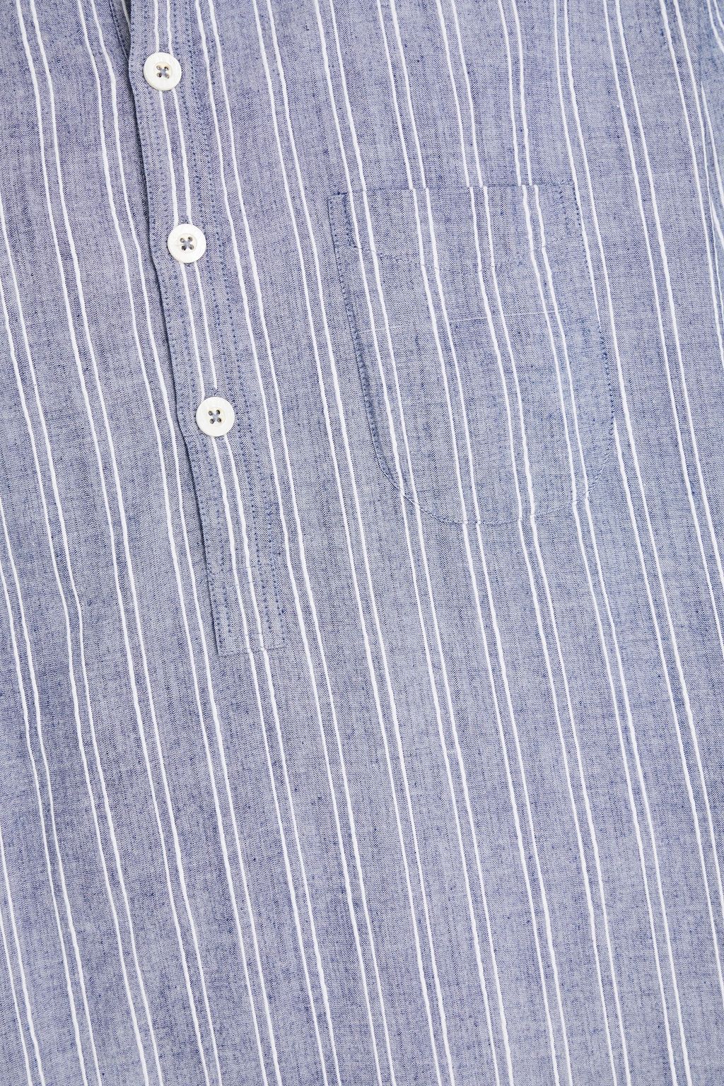 SMR DAYS Striped silk-jacquard shirt