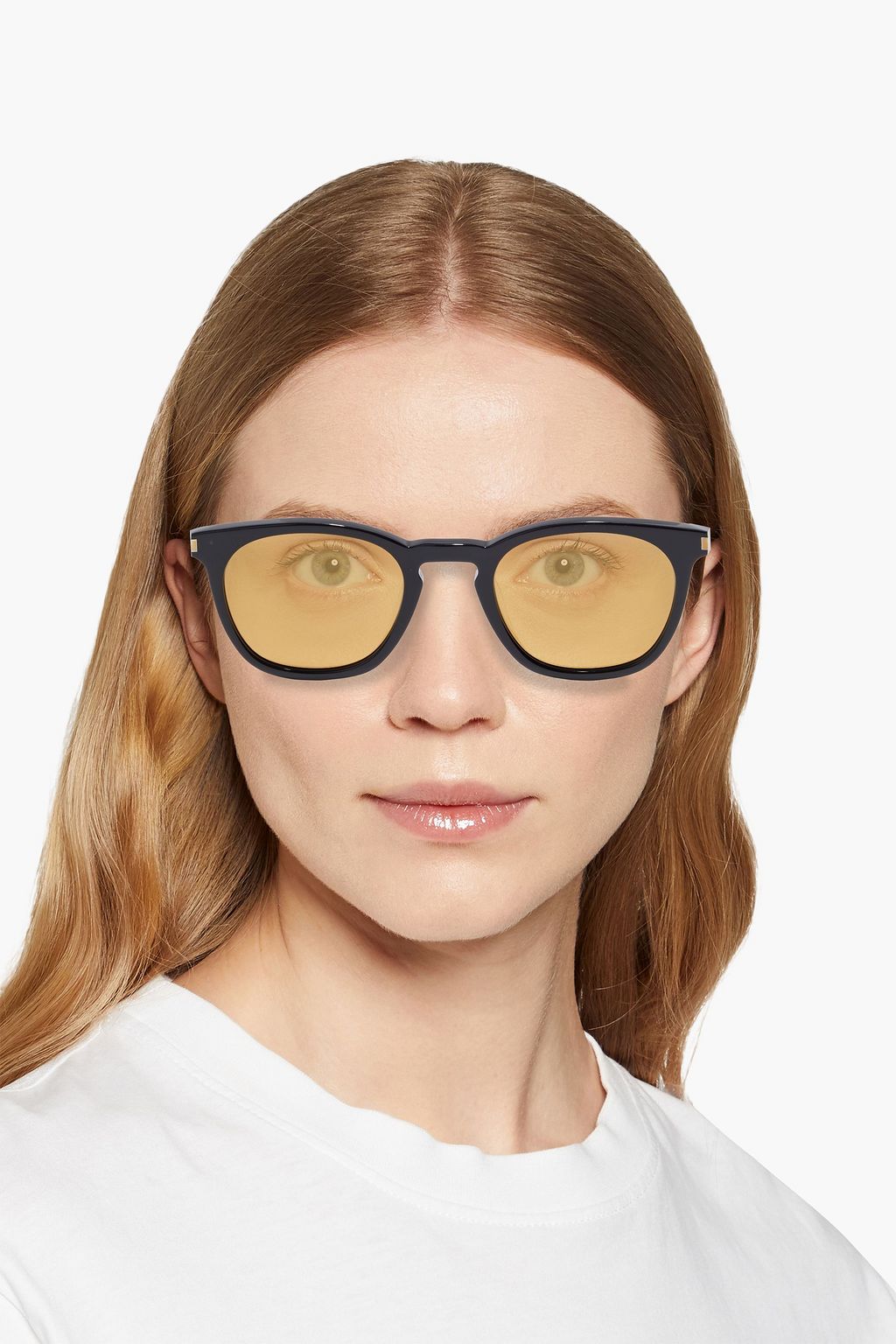 SAINT LAURENT D-frame acetate sunglasses