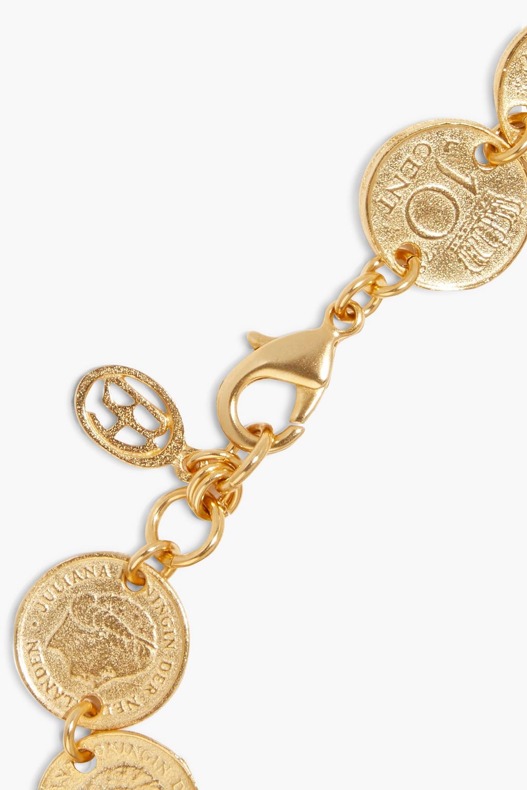BEN-AMUN 24-karat gold-plated bracelet
