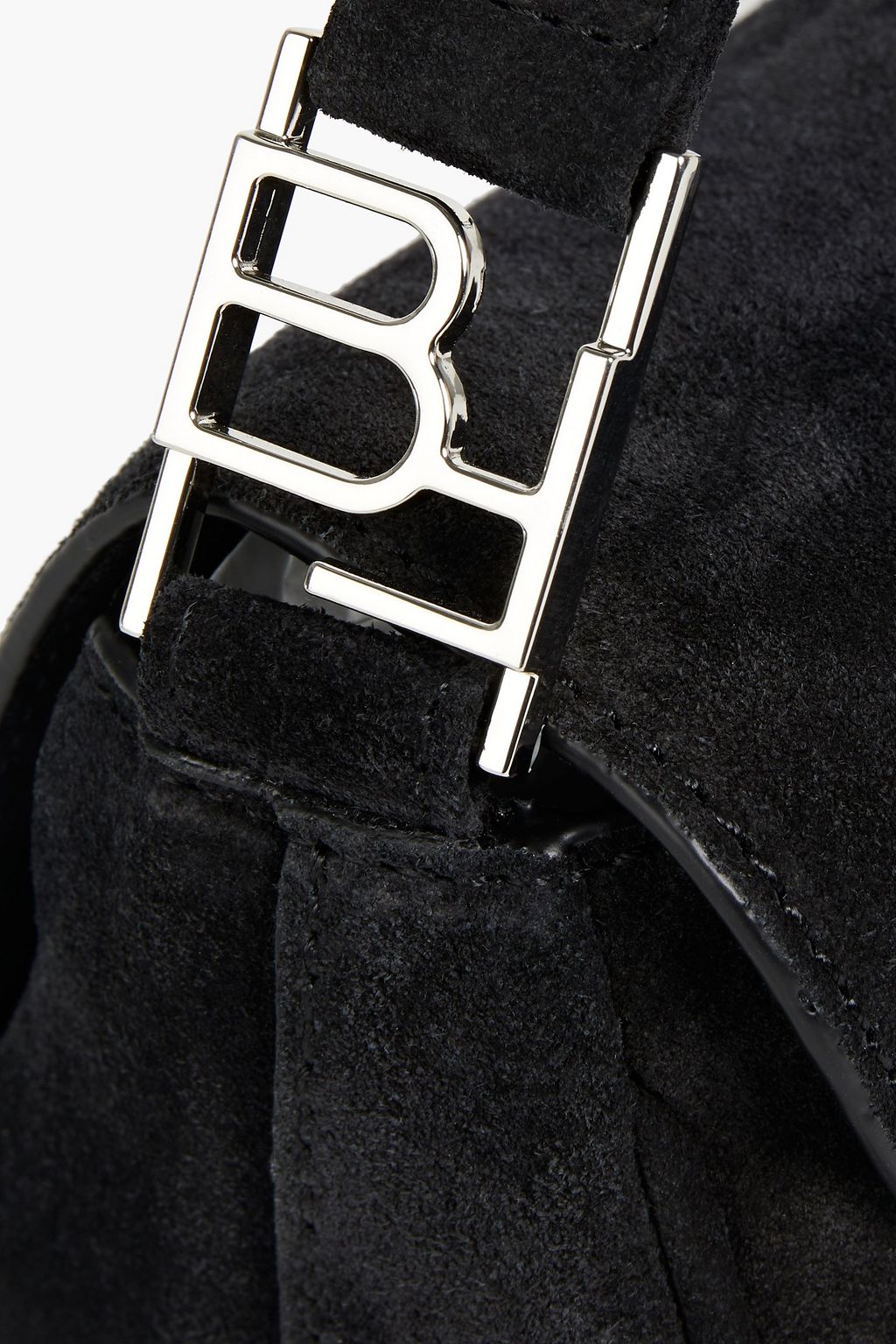 BY FAR Daisy suede shoulder bag
