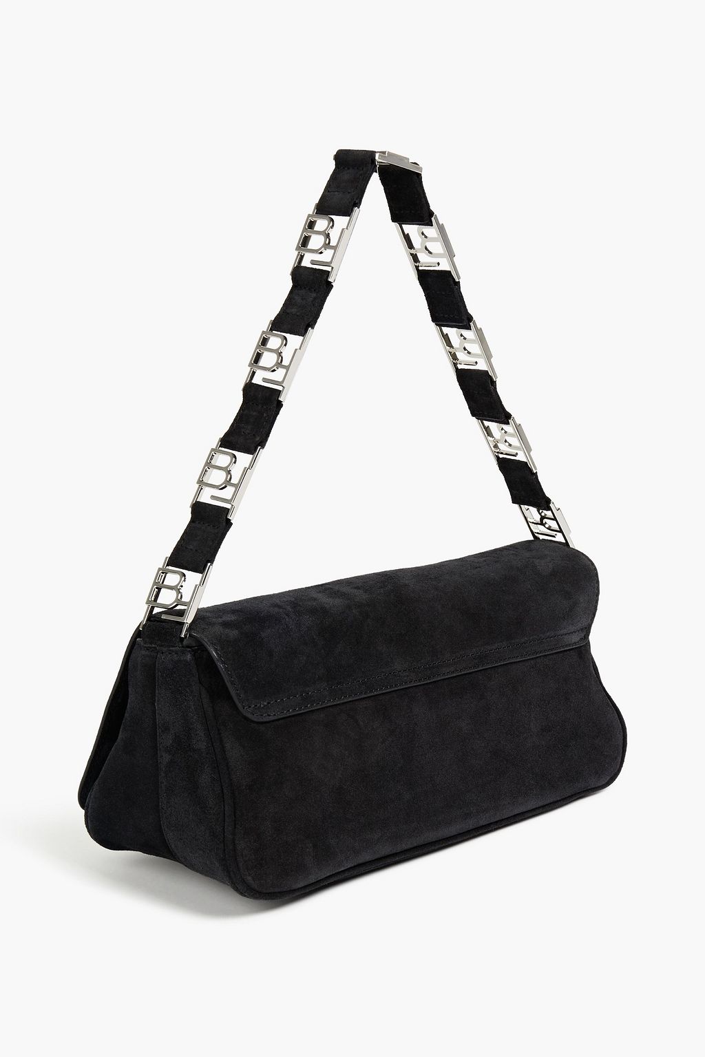 BY FAR Daisy suede shoulder bag