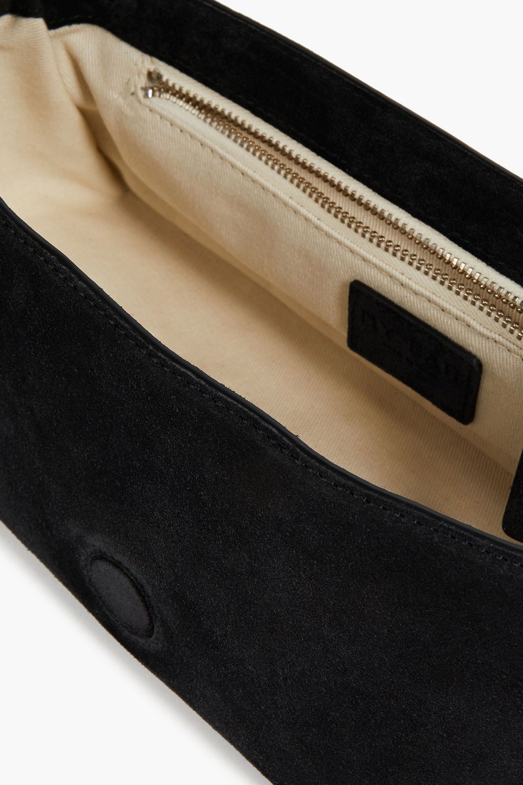 BY FAR Daisy suede shoulder bag
