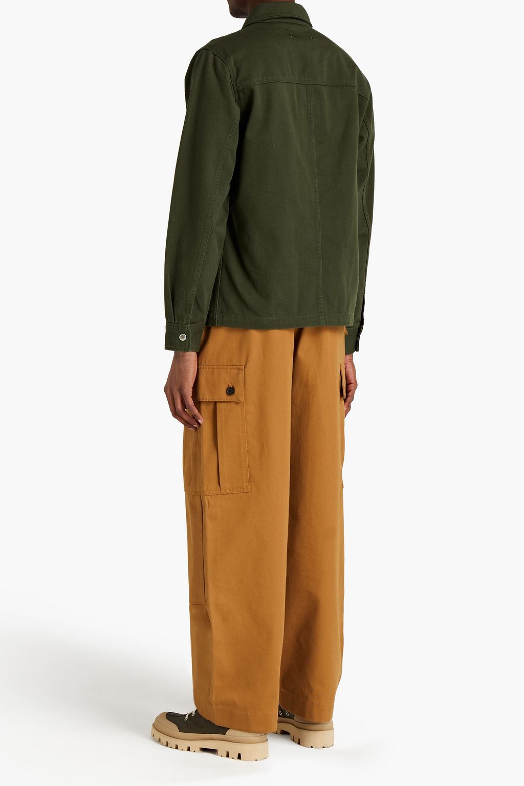 FRAME Cotton-gabardine jacket