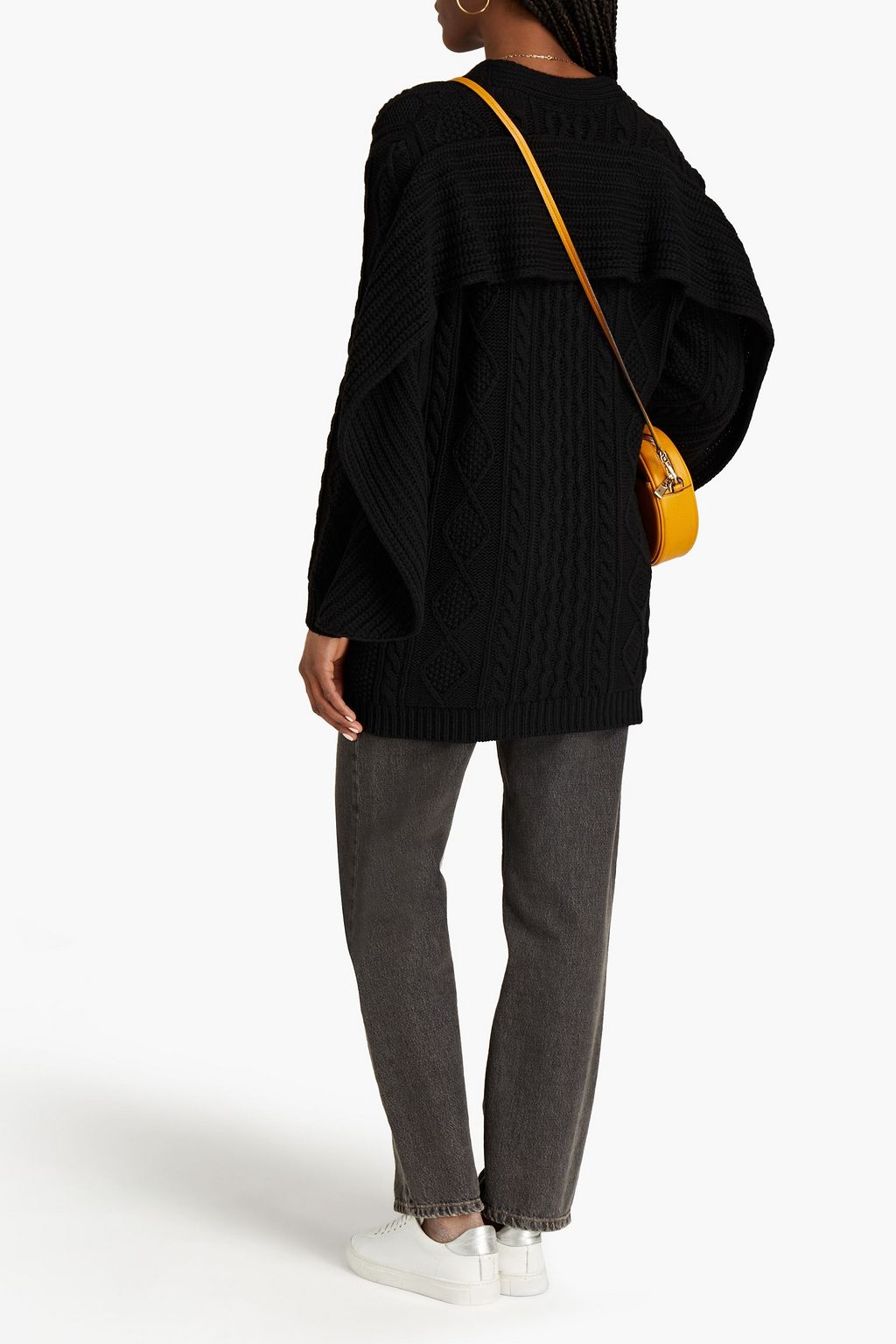 REDVALENTINO Cable-knit cardigan
