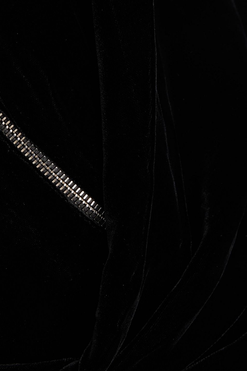 TOM FORD Knotted draped velvet gown