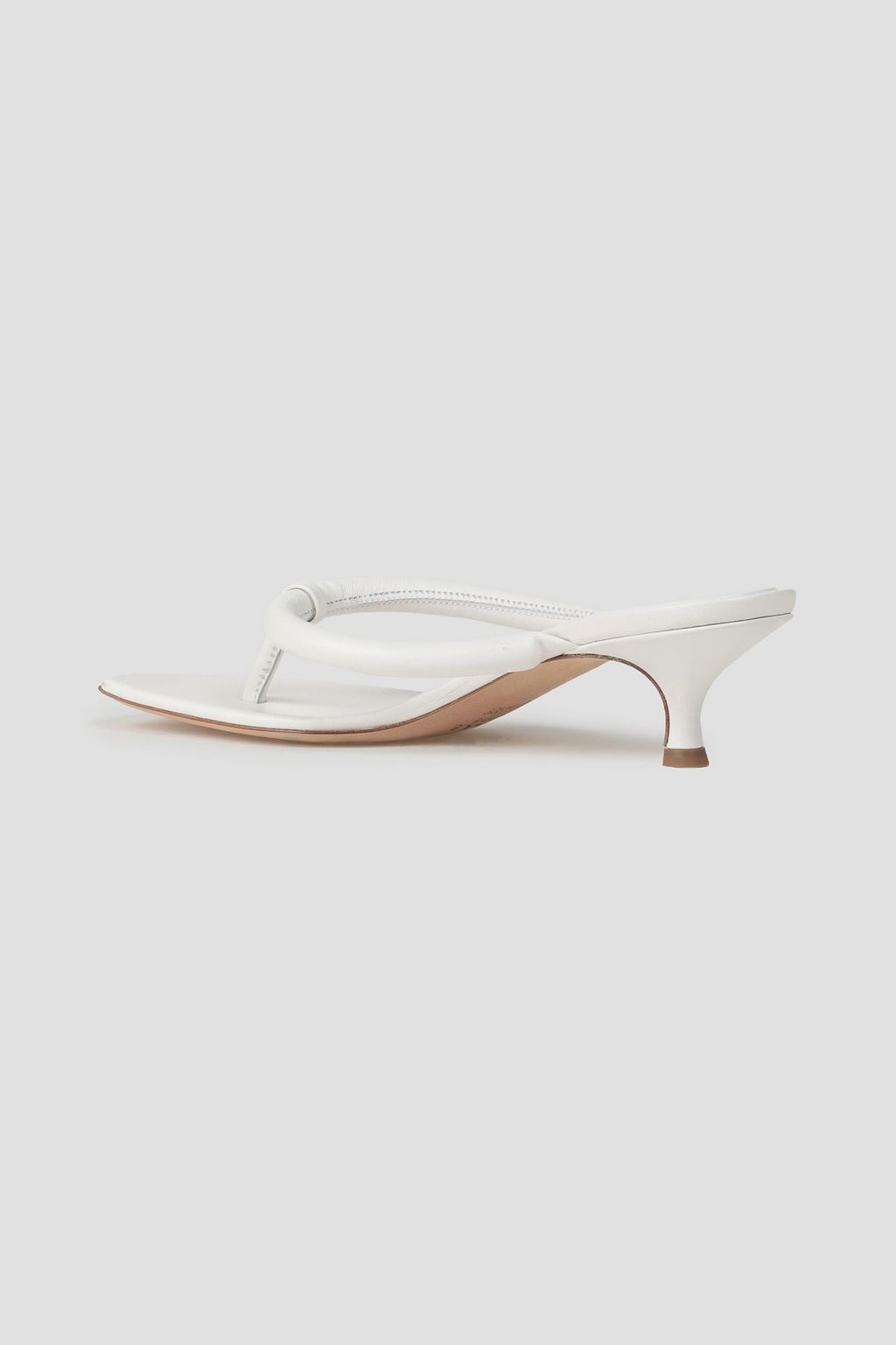 A.W.A.K.E. MODE Paige leather mules