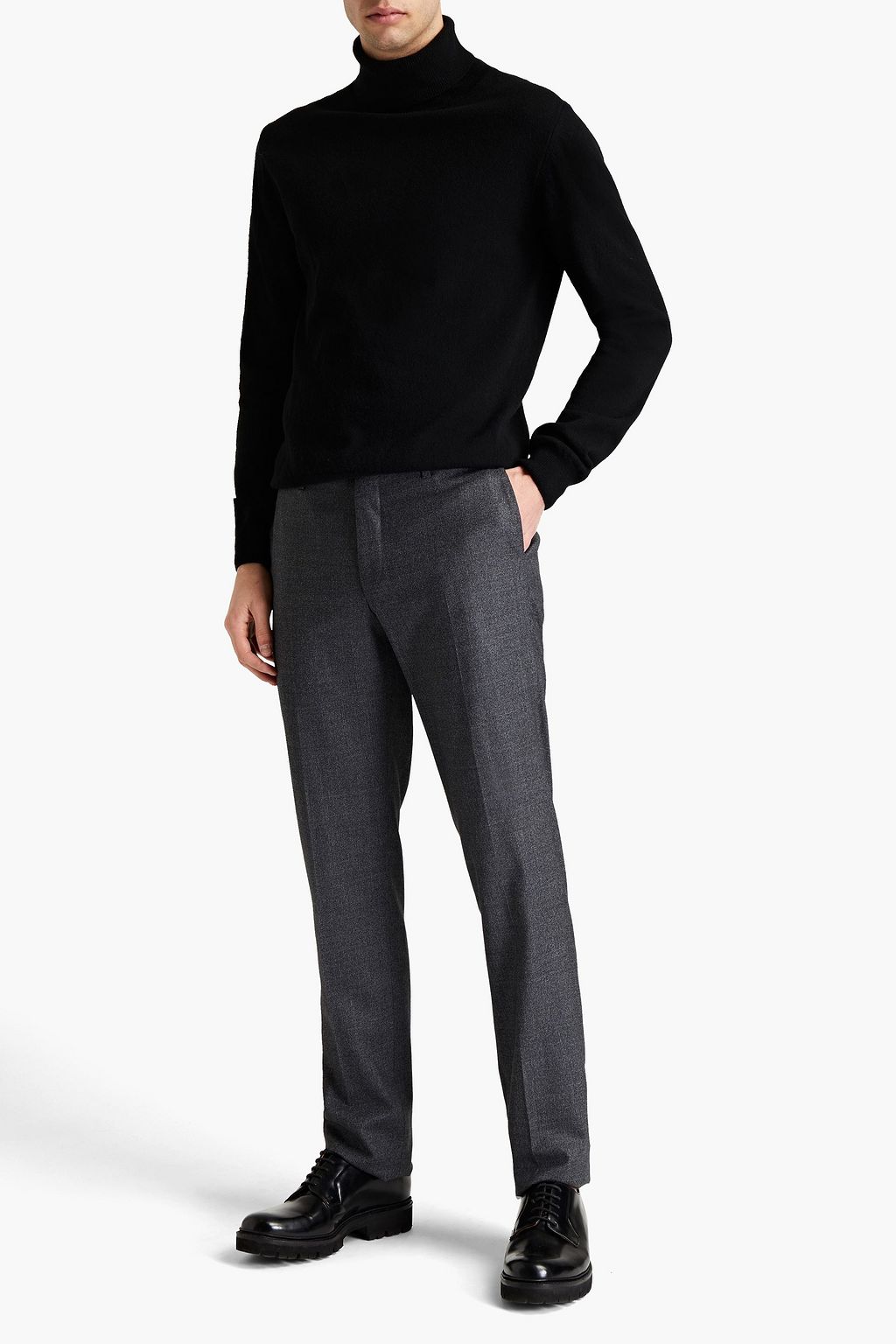 CORNELIANI Cotton-blend pants