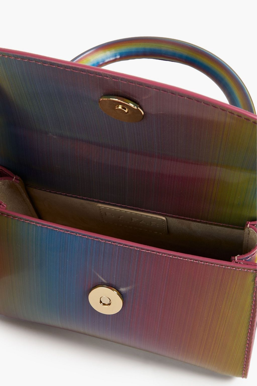 BY FAR Glittered leather tote