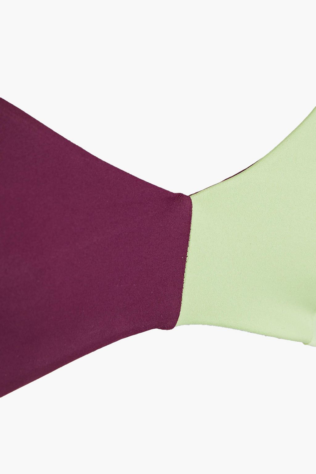 ONIA Zweifarbiges Triangel-Bikini-Oberteil