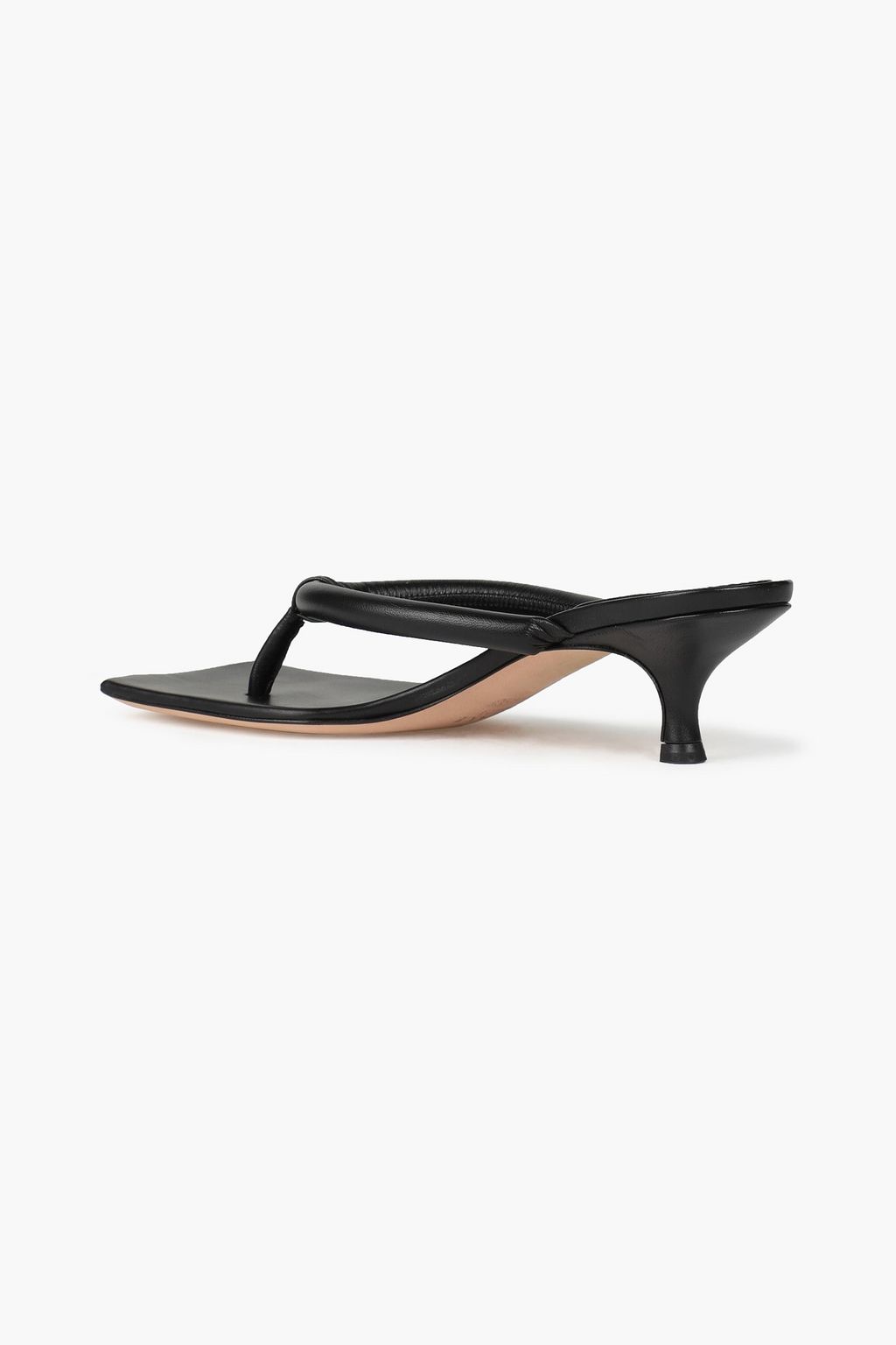 A.W.A.K.E. MODE Paige leather mules