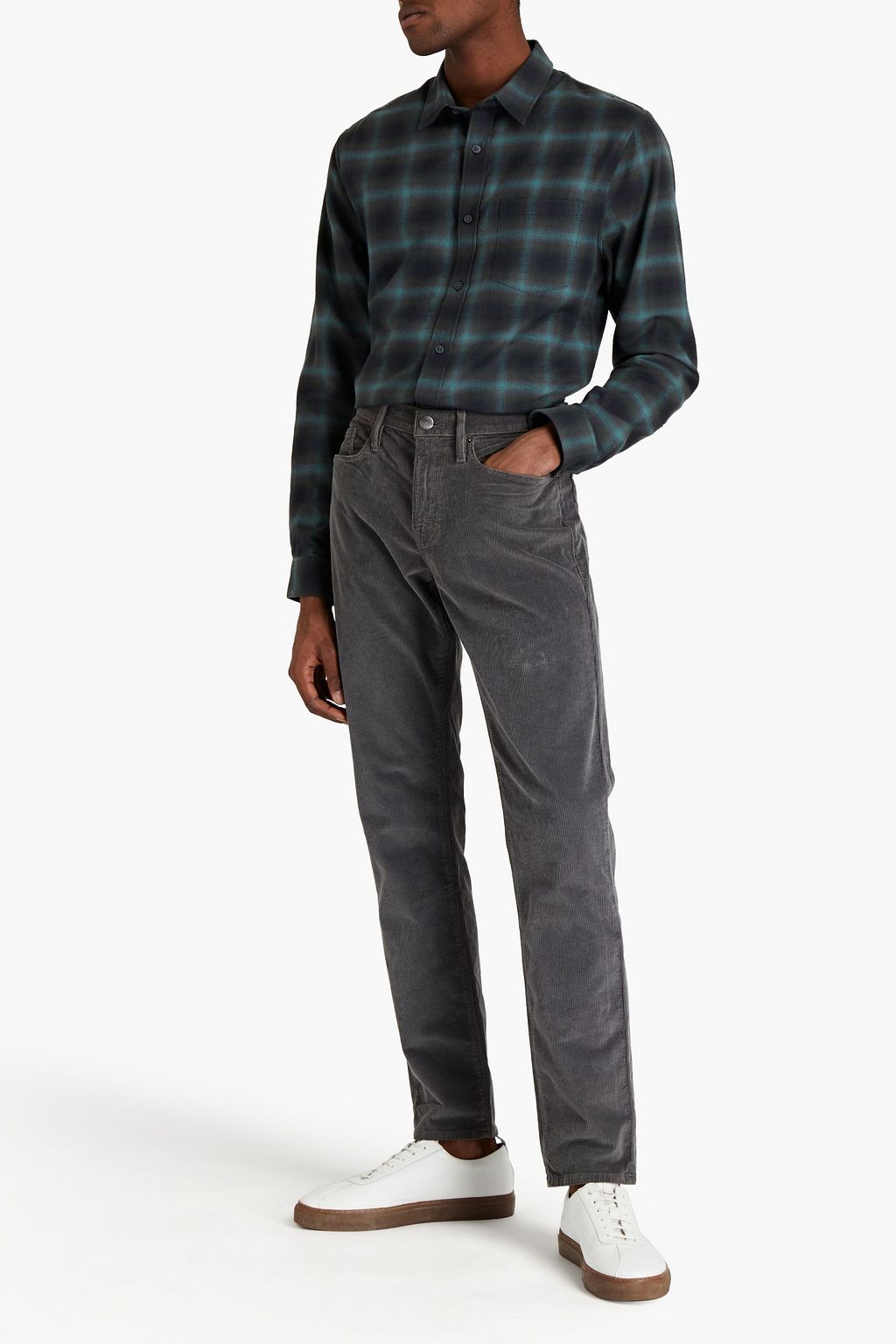 FRAME L'homme cotton-blend corduroy pants