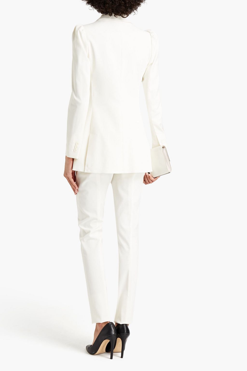 REDVALENTINO Double-breasted stretch-twill blazer