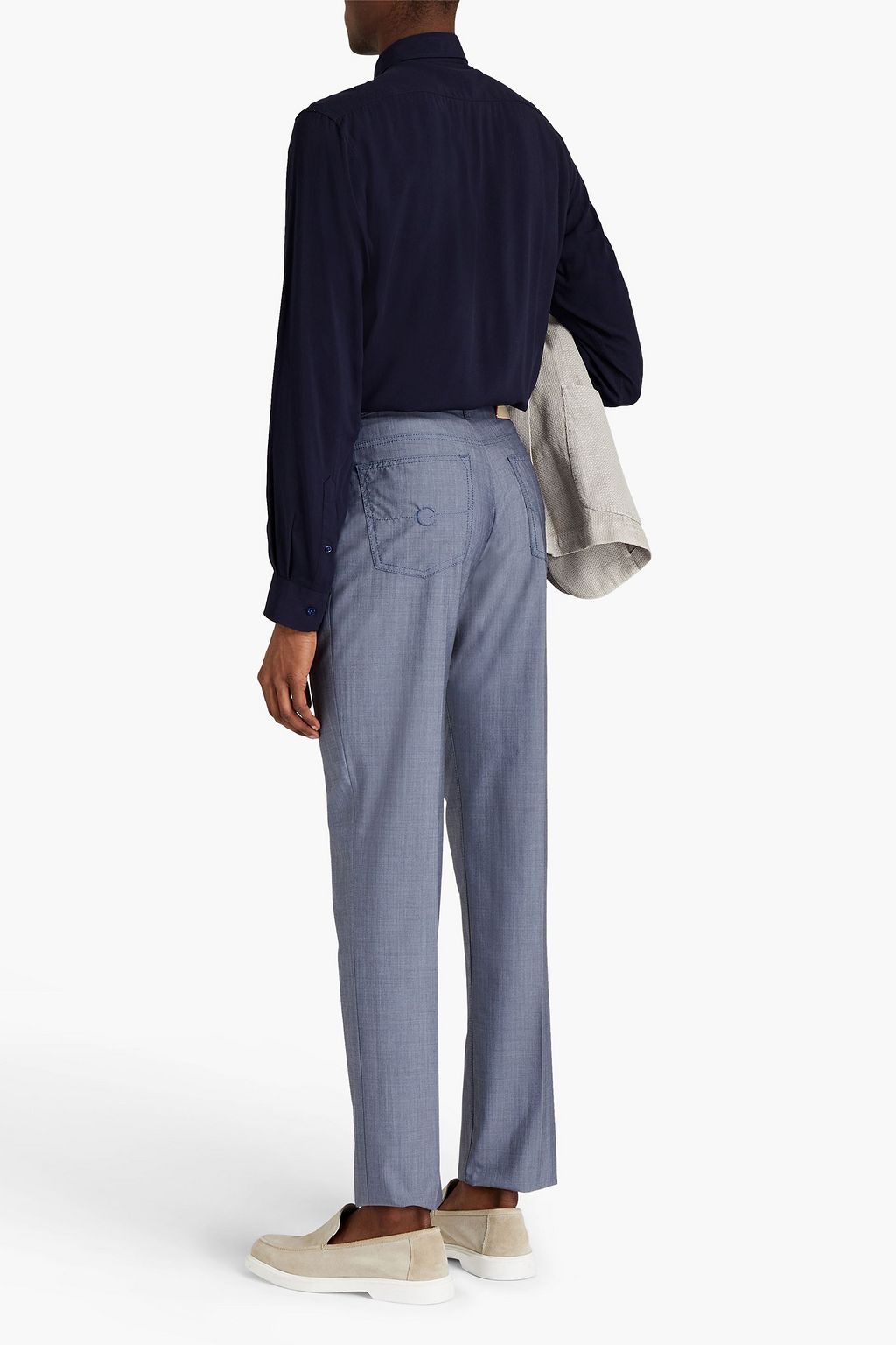 CORNELIANI ID Wool pants