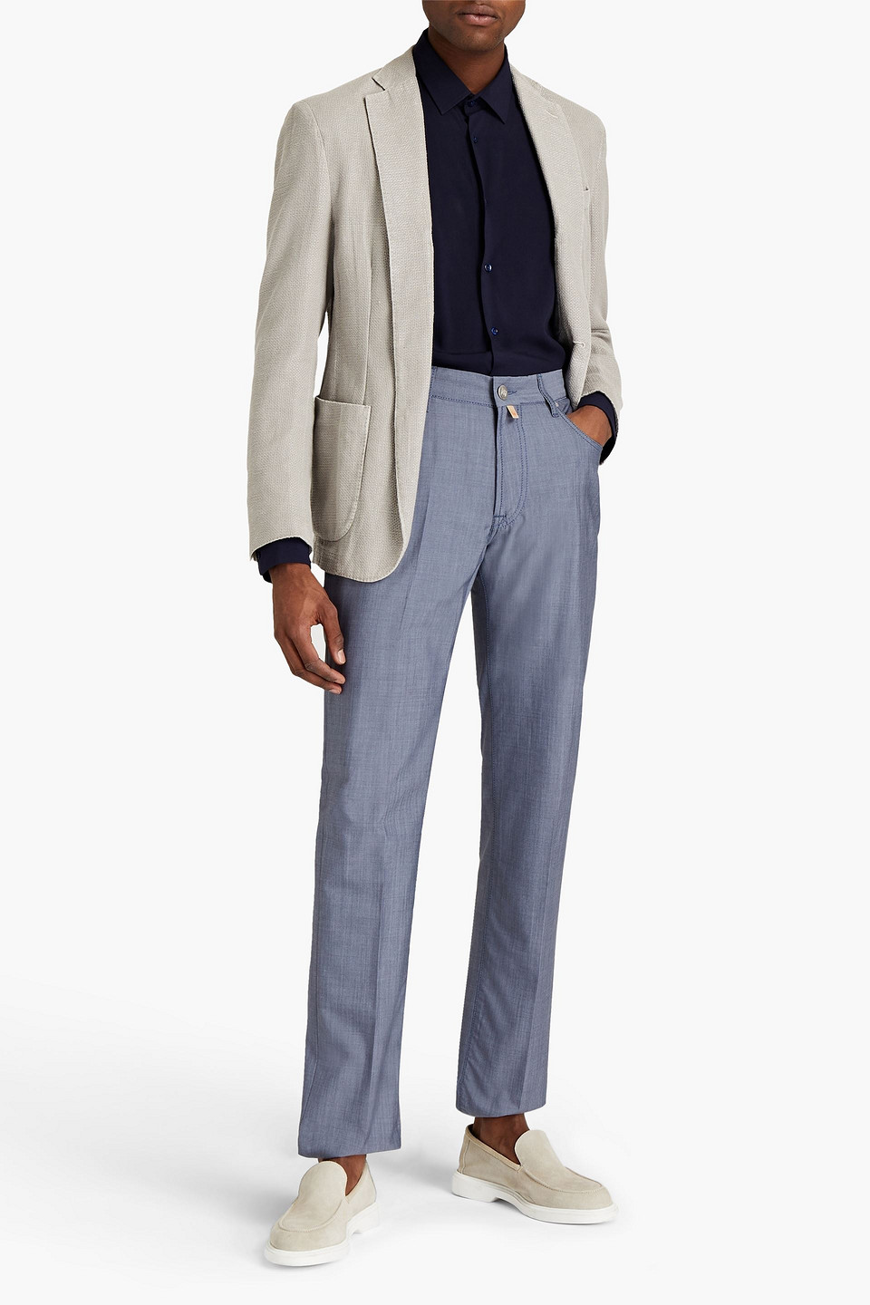 Corneliani Id Man Wool Trousers