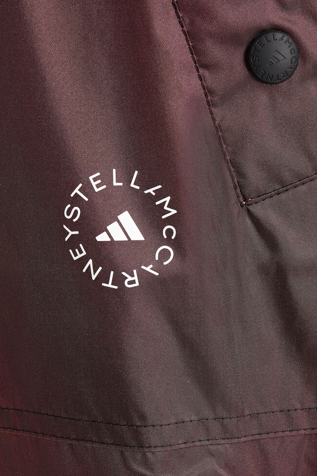 ADIDAS BY STELLA MCCARTNEY Logo-print shell track pants