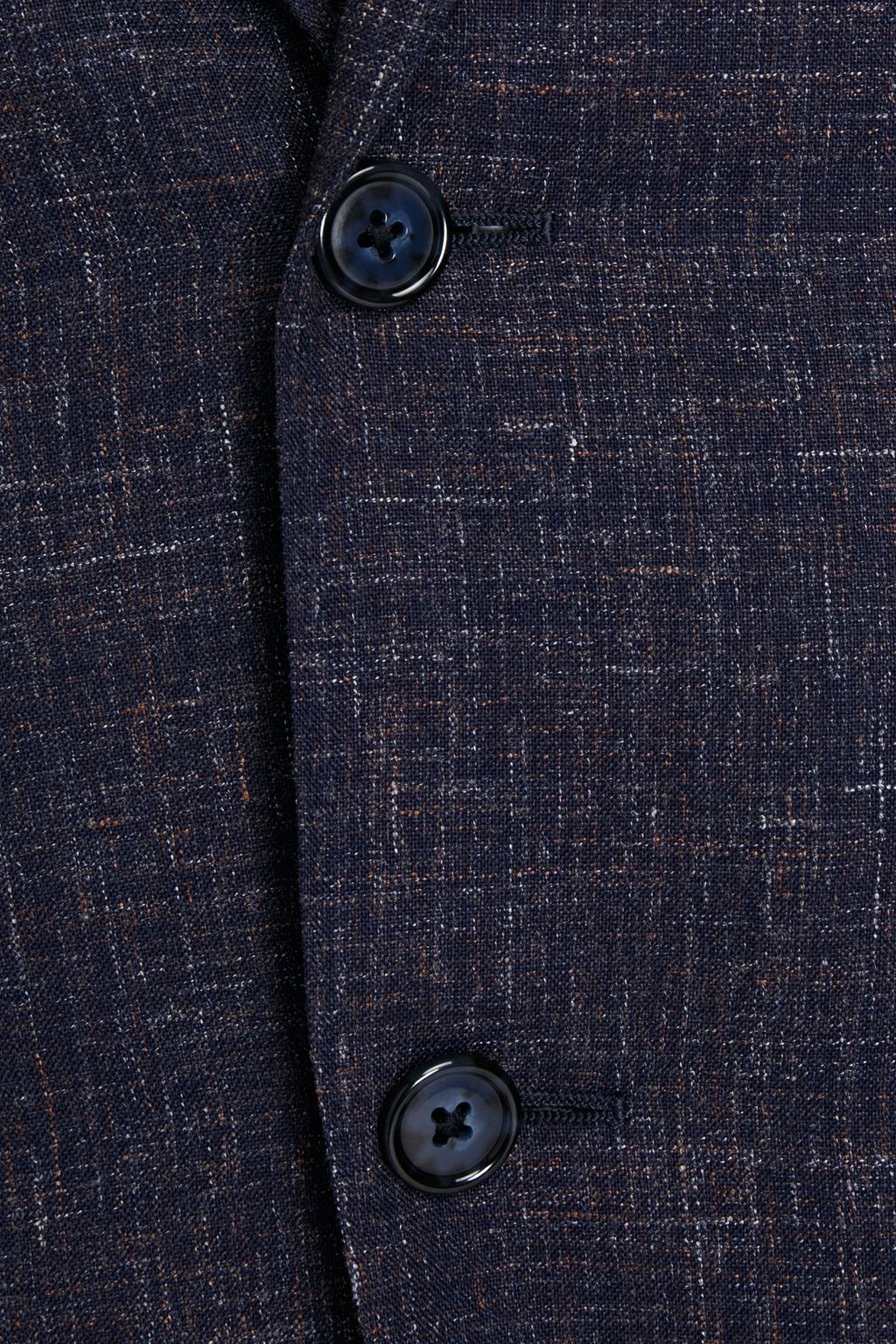CORNELIANI Mélange wool and linen-blend blazer