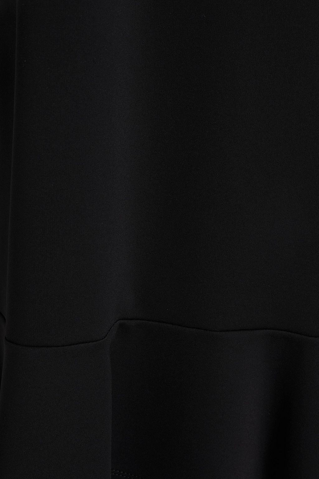 REDVALENTINO Point d'esprit-trimmed jersey mini dress